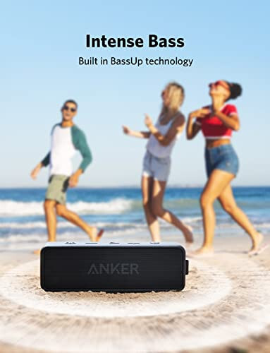 Anker Soundcore 2 & Soundcore Motion 300 Taşınabilir Hoparlör, Kablosuz Yüksek Çözünürlüklü Sesli Bluetooth Hoparlör, SmartTune Teknolojisi, 30W Stereo Ses, 30W Oynatma ve IPX7 Su Geçirmez - 2