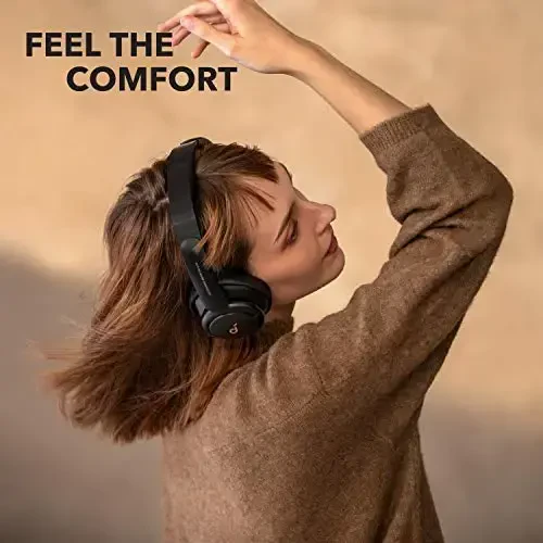 soundcore Life Q30 by Anker, Hybrid Active Noise Cancelling Headphones with Multiple Modes, Hi-Res Sound, Custom EQ via App, 50H Playtime, Comfortable Fit, Bluetooth, Multipoint Connection - 6