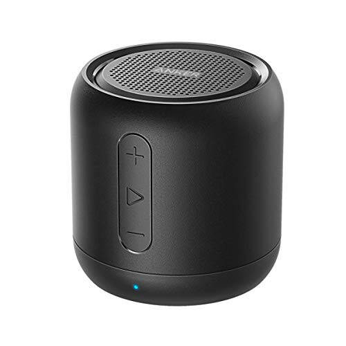 Anker Soundcore Mini, 15 soatlik o'ynash vaqti, 20 metrlik Bluetooth diapazoni, kuchaytiriilgan bas, shovqinni bekor qiluvchi mikrofonli super-ko'chma Bluetooth karnayi (yangilangan) - 1