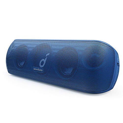 Anker Soundcore Motion+ Bluetooth Speaker with Hi-Res 30W Audio, Extended Bass and Treble, Wireless HiFi Portable Speaker with App, Customizable EQ, 12-Hour Playtime, IPX7 Waterproof, and USB-C, Blue - 1