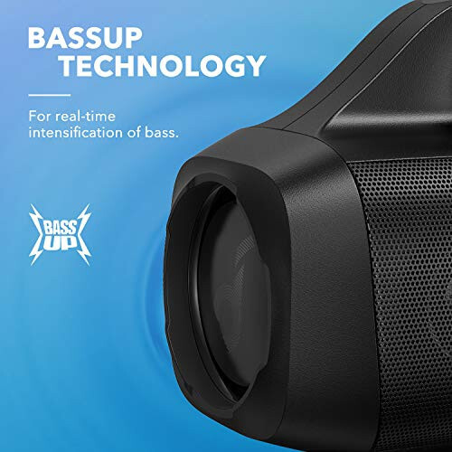 Anker Soundcore Select Pro, Bluetooth-колонка для улицы с технологией BassUp, водонепроницаемая IPX7, 16 часов воспроизведения, приложение, светодиодные лампы, встроенная ручка, портативная Bluetooth-колонка для улицы, кемпинга - 3