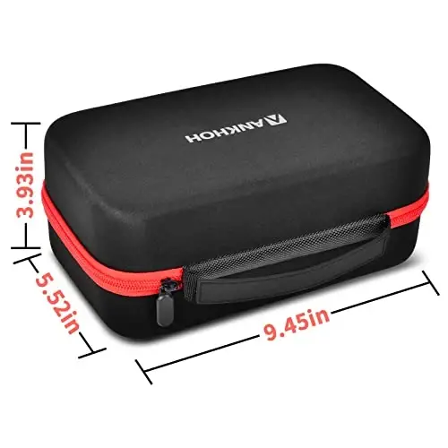 ANKHOH Carrying Case Compatible with NEXPOW Car Jump Starter, Fits for 1500A Peak 12800mAh Battery Starter Q10S/ T11F, Portable Storage Box for Car Battery Charger and Jumper Cables(Case ONLY) - 3