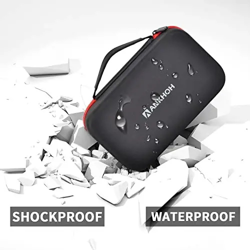 ANKHOH Carrying Case Compatible with NEXPOW Car Jump Starter, Fits for 1500A Peak 12800mAh Battery Starter Q10S/ T11F, Portable Storage Box for Car Battery Charger and Jumper Cables(Case ONLY) - 5