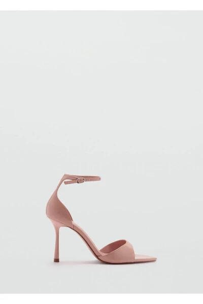 Ankle-strap heeled sandals - MANGO (1)