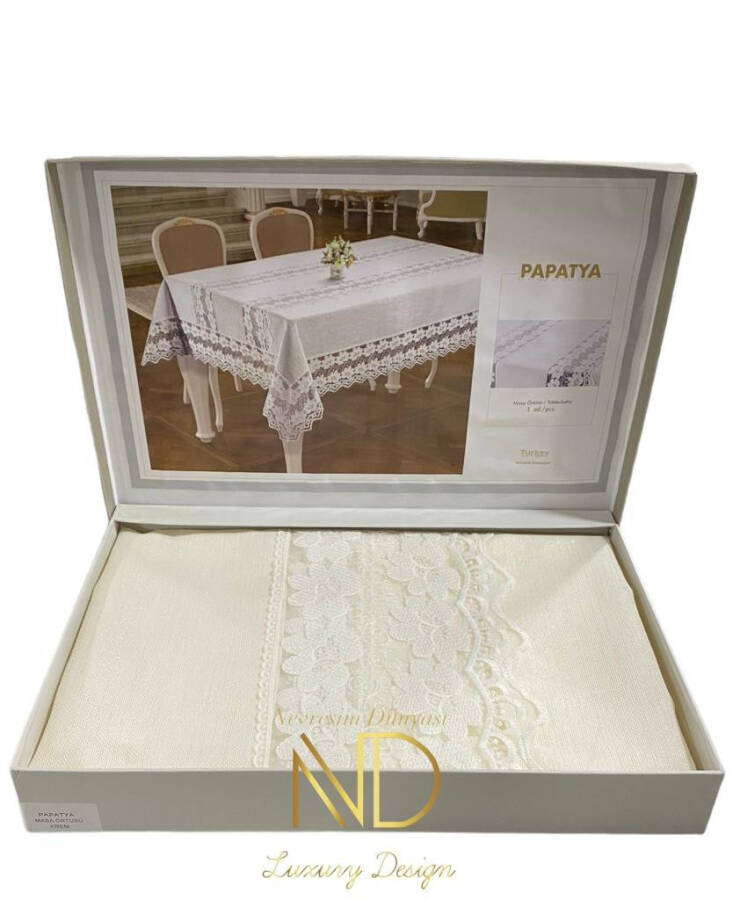 Anna Karina Tablecloth Daisy Cream - 2