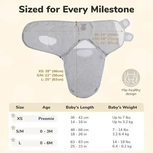 Mama Cheetah Baby Swaddle Sack, Organic Cotton Swaddle Blanket, Adjustable Swaddle Sleep Sacks, Easy Swaddles for Boy Girl 0-3 Month, Baby Essentials, 4-Pack - Modazone (1)