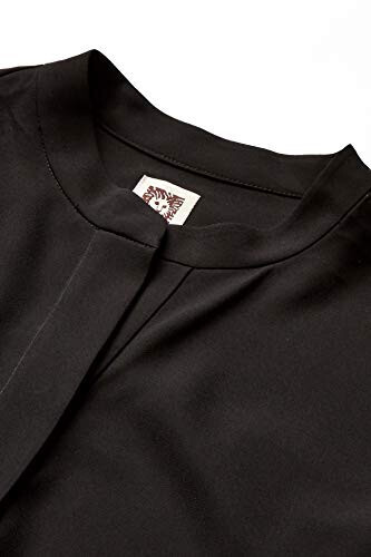 Anne Klein Ayollar Pop-Over Blusas, Yopilgan Placket va Yon Yoriqlar bilan - 6