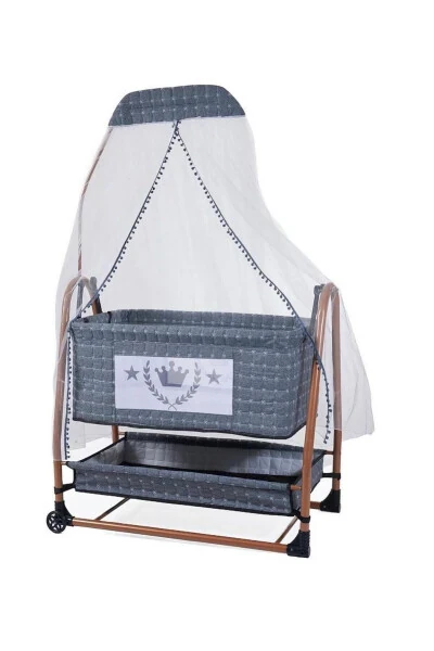 ANNE YANI -TEKERLEKLİ- CİBİNLİK KING BEŞİK - ÖYKÜ BEBEK DUNYASI (1)