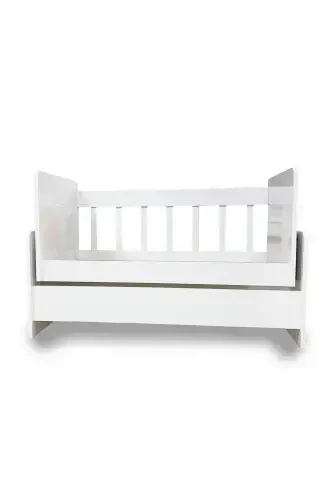 Anne Yanı Yataklı Sallanır Beşik-Pembe - 4