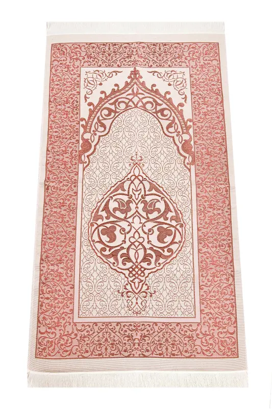 Anneler Gününe Özel Kadife Yasin Kitabı Seccade Seti Kristal Tesbihli - Bordo - Bordo - 6