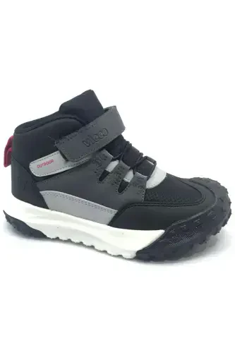 Annie Phylon Rubber Sole Orthopedic Kids Boots Black - VICCO (1)