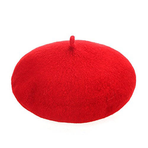 Anteer 6 Pieces Wool Beret Hat French Style Beanie Hats Fashion Ladies Beret Caps for Women Girls Lady - 3