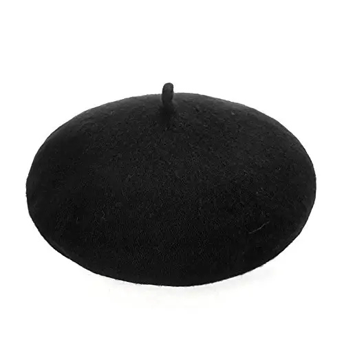Anteer 6 Pieces Wool Beret Hat French Style Beanie Hats Fashion Ladies Beret Caps for Women Girls Lady - 3