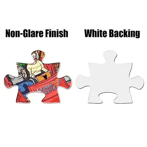 Antelope - 1000 Piece Puzzle for Adults, Roller Coaster Jigsaw Puzzles 1000 Pieces, Theme Park Puzzle, High Resolution, Matte Finish, Smooth Edging, No Dust Exciting Puzzles - 6