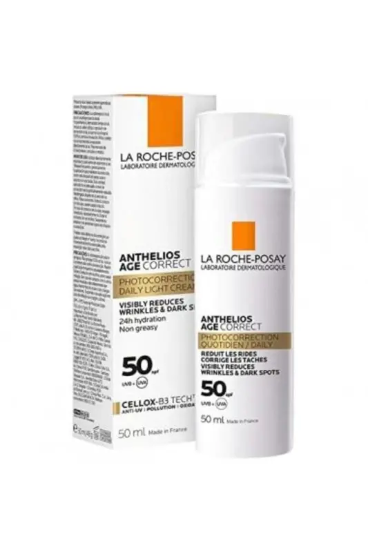 Anthelios Age Correct Spf 50 Ajinlarga qarshi krem 50 ml - LA ROCHE POSAY
