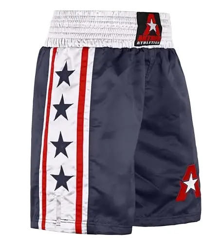 Anthem Athletics Classic Boxing Shorts Men, Women & Youth | Lightweight Boxing Trunks, Comfortable Fit, Durable Construction, Built for Training & Competition, At-Knee Length - 1