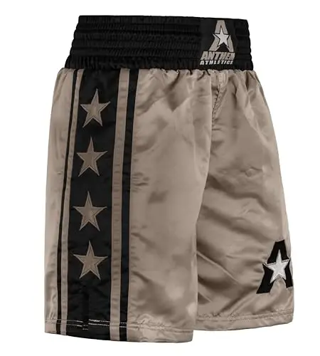 Anthem Athletics Classic Boxing Shorts for Men & Women - Machine Washable Boxer Trunks Costume Muay Thai - ANTHEM ATHLETICS