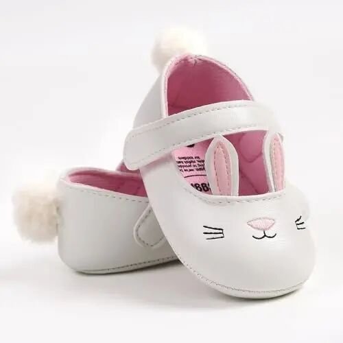 Antheron Baby Girls Mary Jane Flats Soft Sole Infant Moccasins Floral Sparkly Toddler Princess Dress Shoes - 5