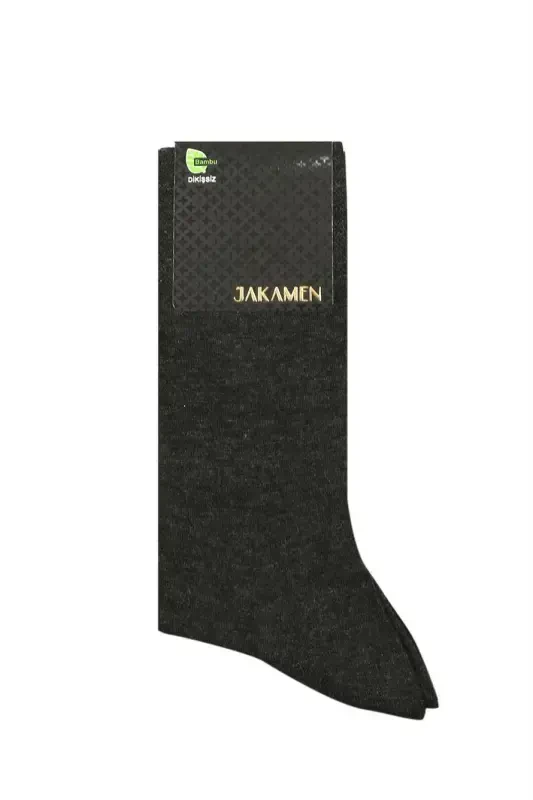 Anthracite Bamboo Single Socket Socks - JAKAMEN