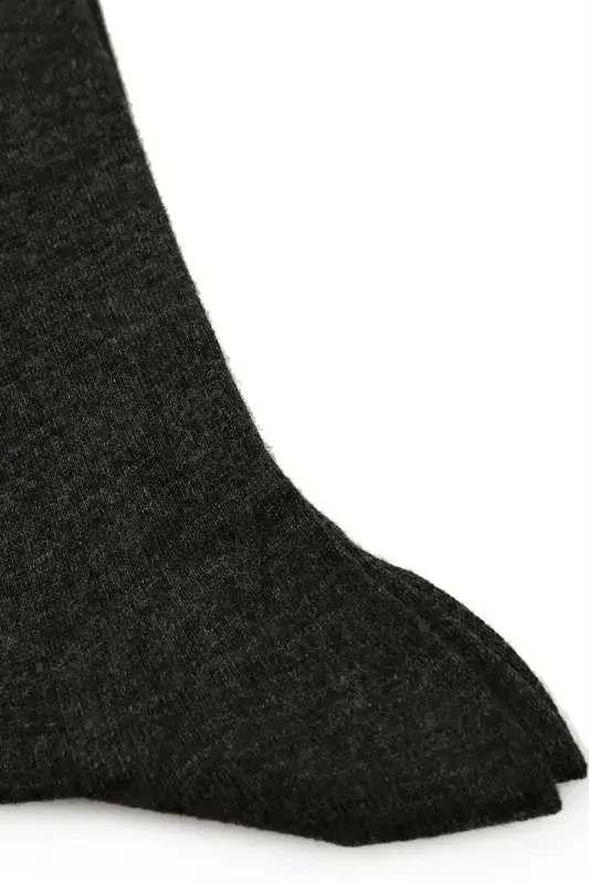 Anthracite Bamboo Single Socket Socks - 2