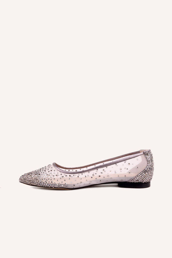 Anthracite Cinderella Bridal Slipper - 15