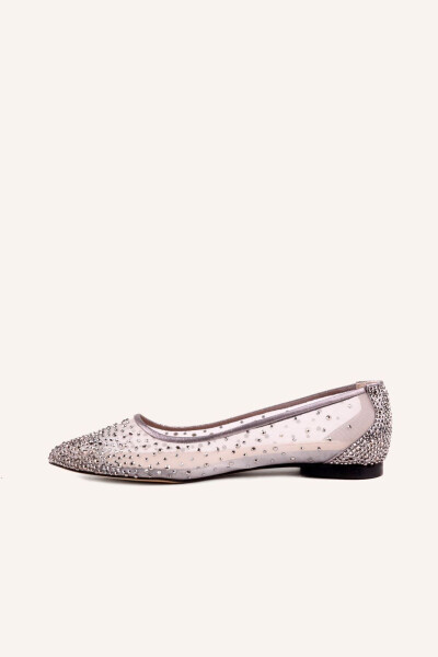 Anthracite Cinderella Bridal Slipper - 5