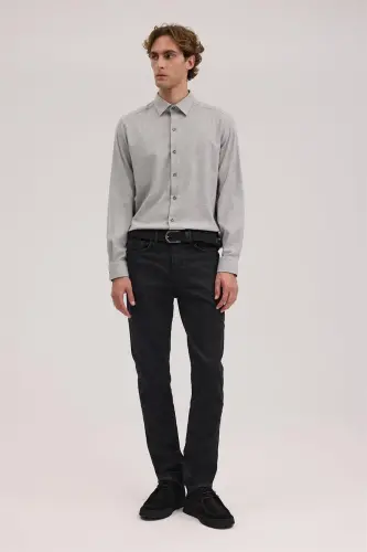 Anthracite Comfort Fit Cotton Jean Jacket - JAKAMEN (1)