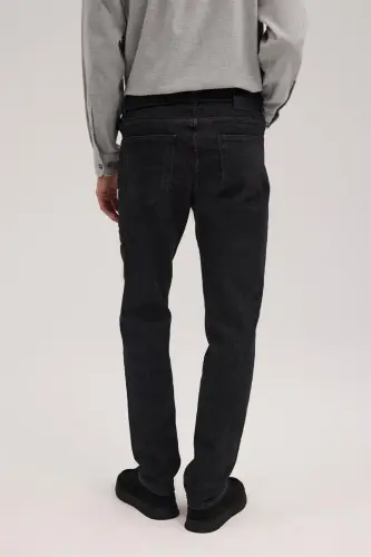 Anthracite Comfort Fit Cotton Jean Jacket - 4
