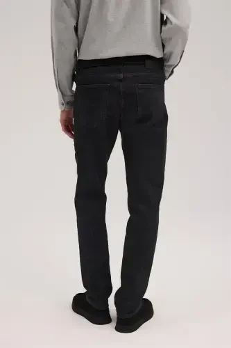 Anthracite Comfort Fit Cotton Jean Jacket - 4