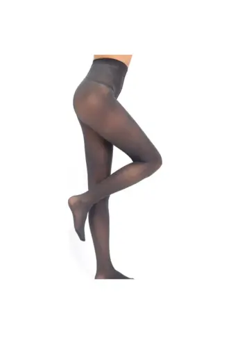 Anthracite Gray Micro 40 Opaque Matte Pantyhose-ANTHRACITE 