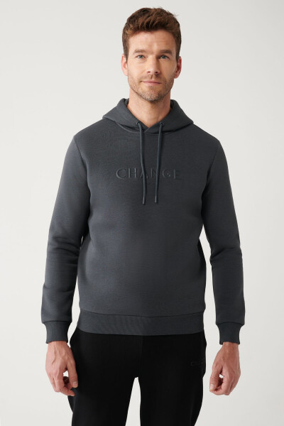 Anthracite Hooded Sweatshirt - 9