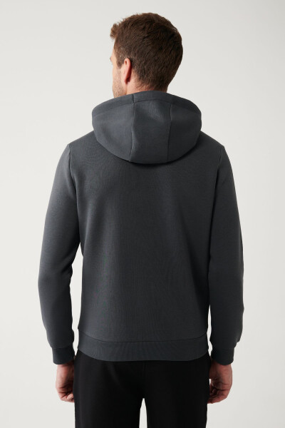 Anthracite Hooded Sweatshirt - 10