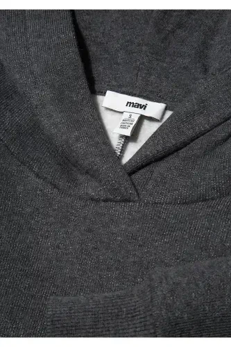 Anthracite Hooded Sweatshirt 1S10186-87829 - 6