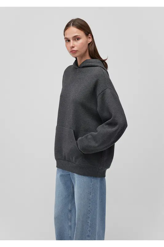 Anthracite Hooded Sweatshirt 1S10186-87829 - 2