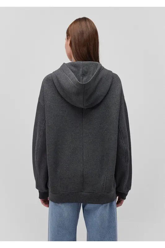 Anthracite Hooded Sweatshirt 1S10186-87829 - 4