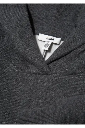 Anthracite Hooded Sweatshirt 1S10186-87829 - 6
