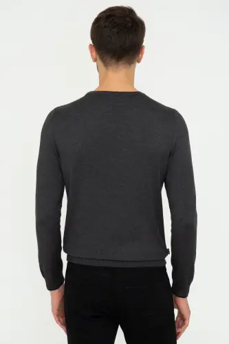 Anthracite Melange Men's Sweater G021SZ0TK.000.1389957 - VR081 - 4