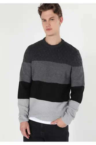 Anthracite Men's Sweater - 1