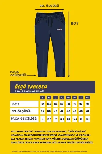 Anthracite Men's Zipper Pocket Embroidery Detailed Straight Leg Relaxed Fit Premium Fabric Sweatpants-Anthracite - 5