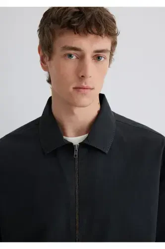 Anthracite Shirt Oversize / Wide Cut 0211545-700 - 7