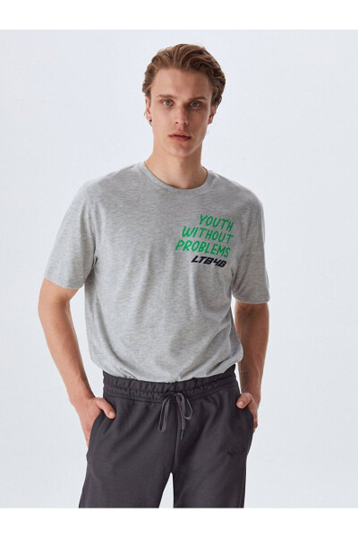 Anthracite Sweatpants with Elastic Waistband - LTB (1)