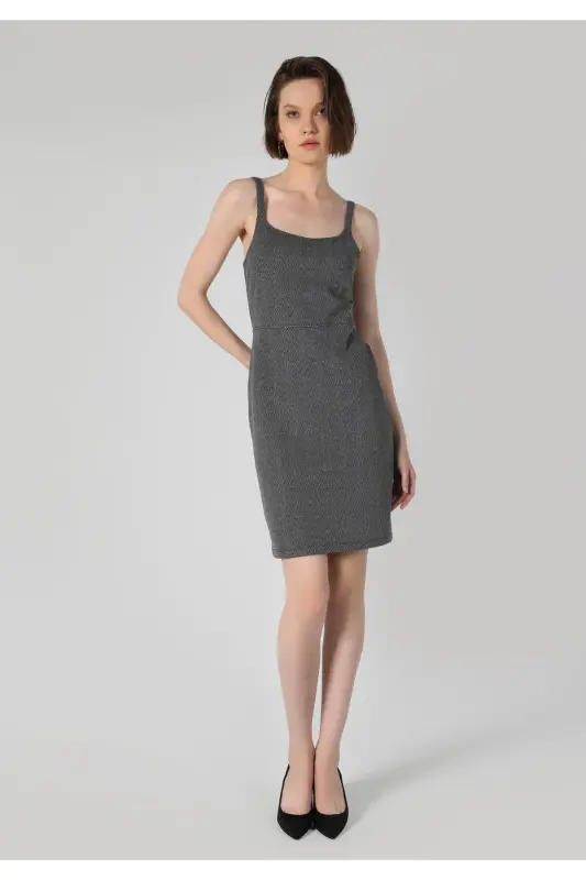 Anthracite Women's Dress (Cl1060605) - 4