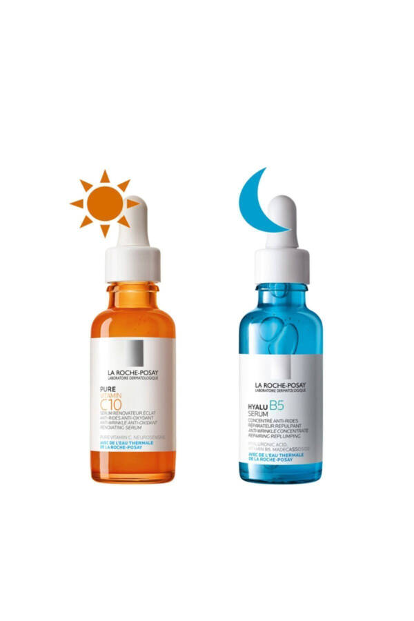 Anti Aging Skincare Serum Set | Pure C10 Serum and Hyalu B5 Serum - 1