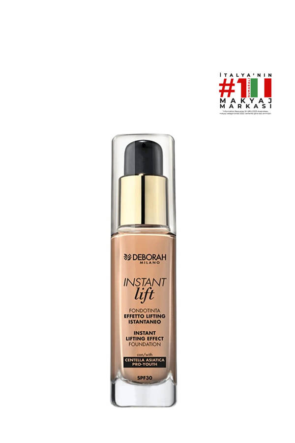 Anti-Aging + Vitamin-Enriched Instant Lift Foundation Sand No: 03 / SPF 30 Protection - 4