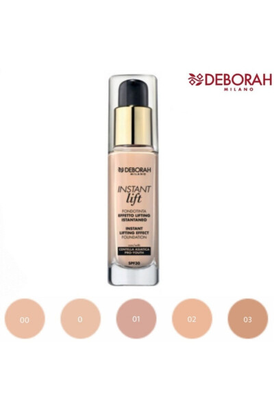 Anti-Aging + Vitamin-Enriched Instant Lift Foundation Sand No: 03 / SPF 30 Protection - 5