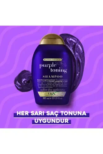 Anti-Brassiness Purple Toning Shampoo 385 ml - 4