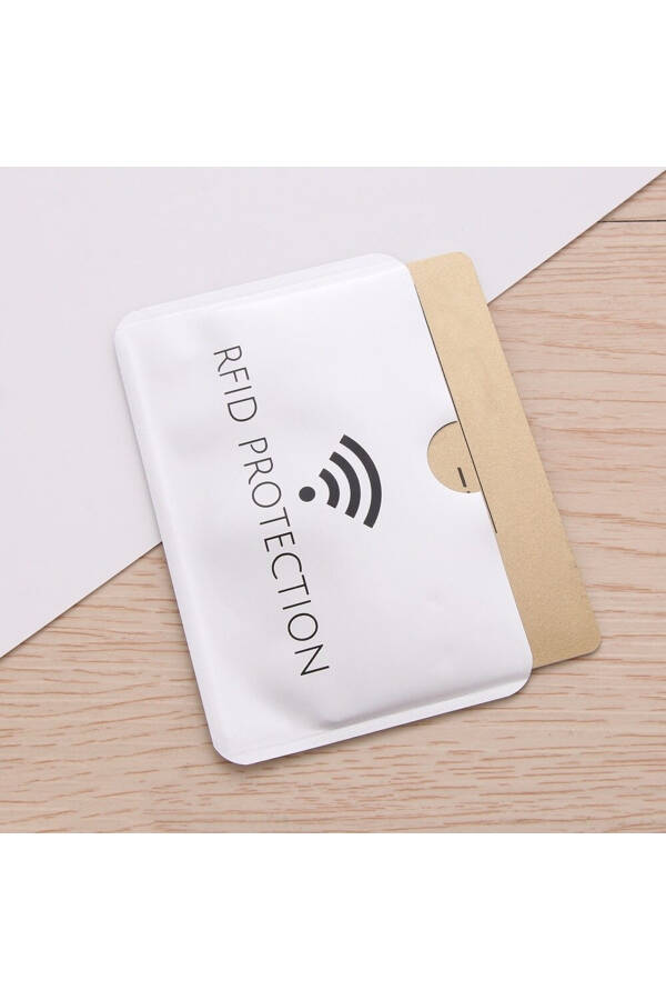 Anti RFID ID Card Holder Laser Aluminum Wallet Blocking Reader Lock Anti-theft - 4