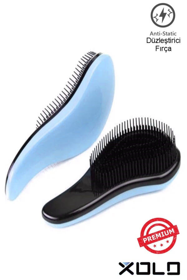 Anti Static Straightening Comb Wide-Tooth Hair Straightening Brush STRK501 - 1