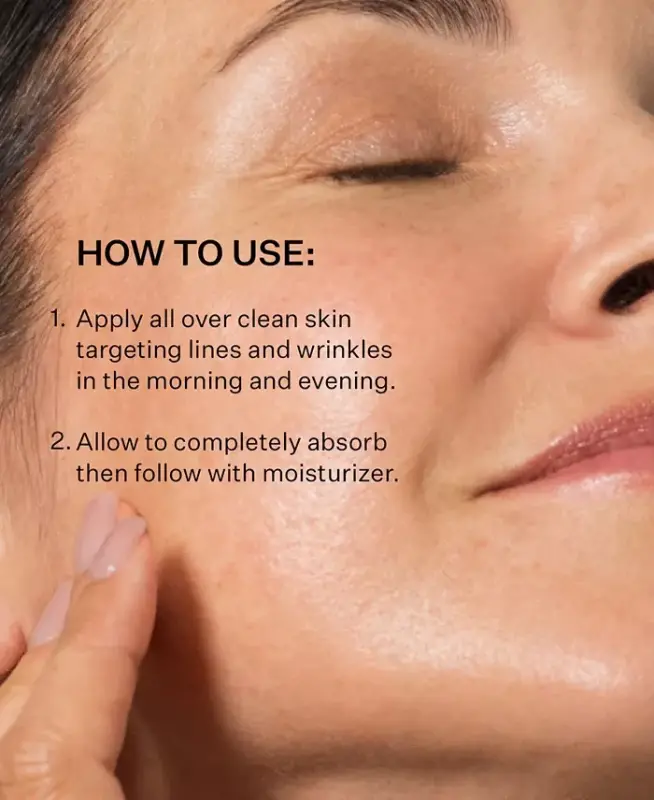 Anti-Wrinkle Peptide Plump Line Filling Bounce Serum, 1oz - 4