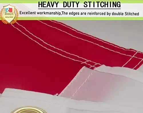 Antigua va Barbuda bayrog'i 3x5 Ft Ochiq havoda Katta, O'rtacha Ochiq havoda Ikkala tomoni Og'ir 100D Polyester, Tuval sarlavhasi va Ikki marta tikilgan - Oson ko'rsatish uchun guruch grometlari, Antiguan Barbudan bayroqlari - 4